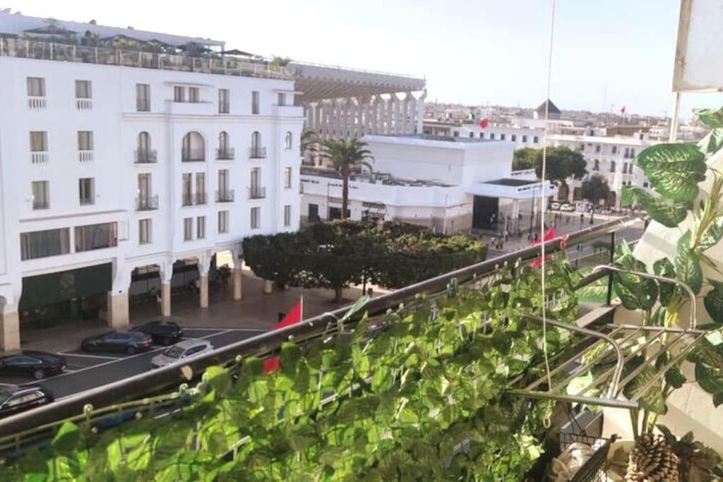 Ferienwohnung Panoramic View Of Downtown Rabat Exterior foto