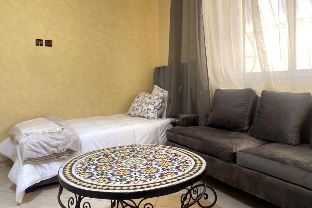 Ferienwohnung Panoramic View Of Downtown Rabat Exterior foto