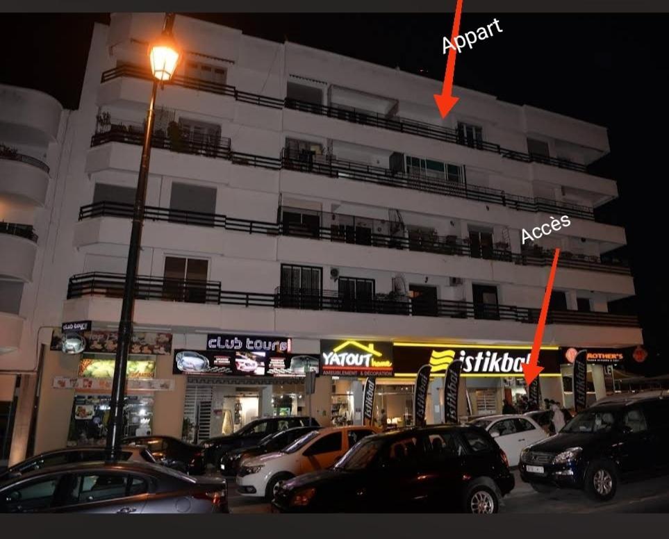 Ferienwohnung Panoramic View Of Downtown Rabat Exterior foto