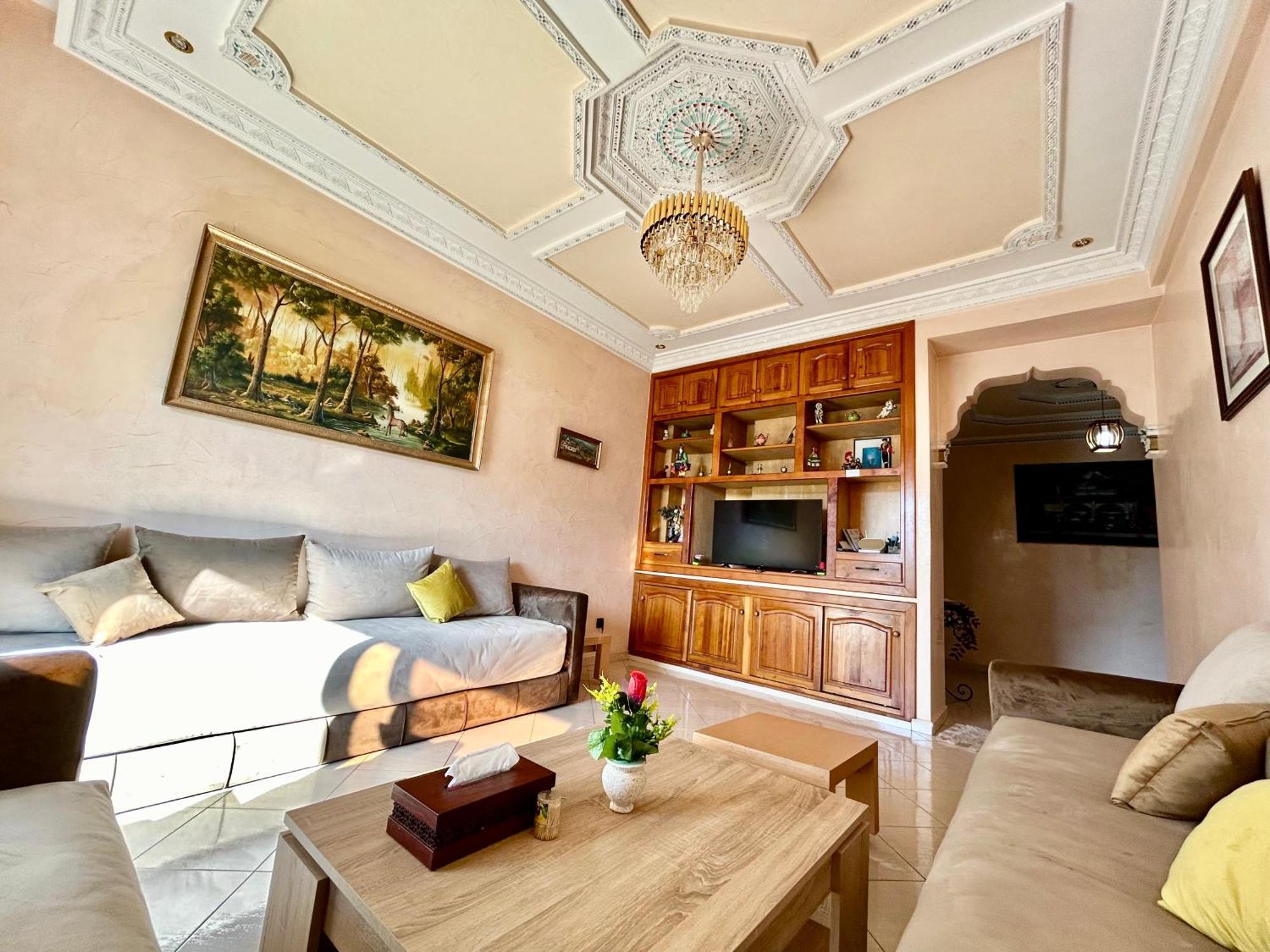 Ferienwohnung Panoramic View Of Downtown Rabat Exterior foto