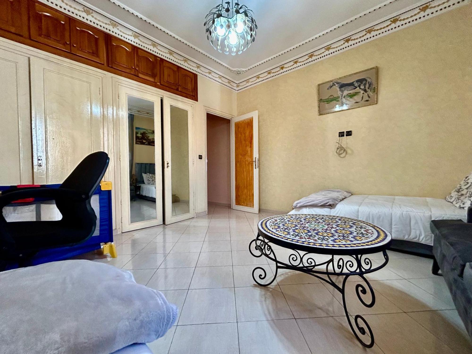 Ferienwohnung Panoramic View Of Downtown Rabat Exterior foto